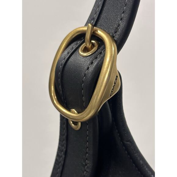 Coach NWT Cashin Carry Crescent Shoulder Bag Limited Edition Discontinued Black - Picture 6 of 15